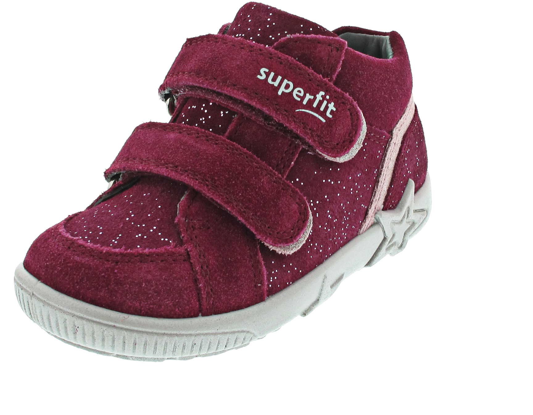 Superfit Starlight Klettlauflernstiefel rot