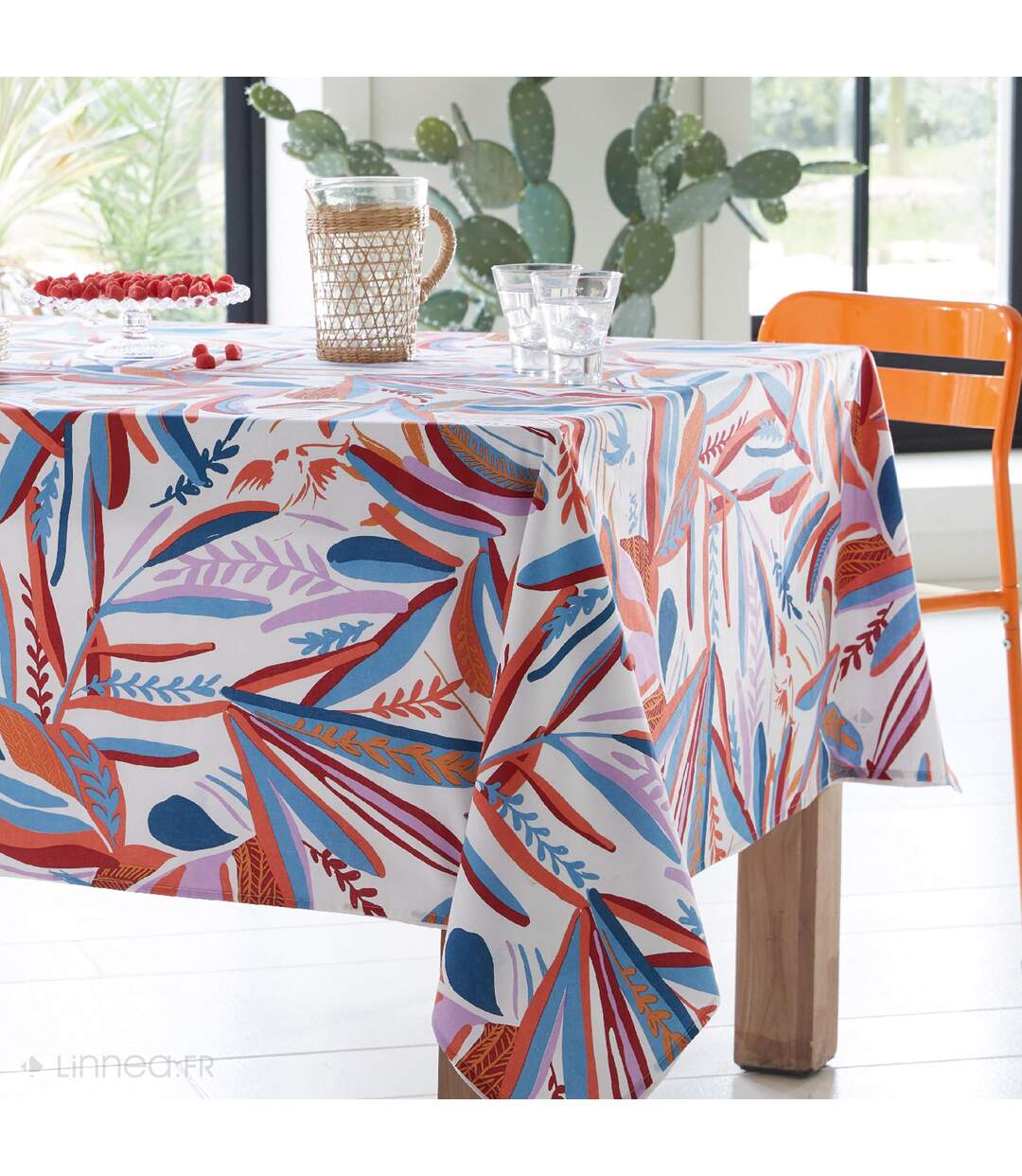 Nappe rectangle 160x350 cm CHILI multicolore Salsa coton +