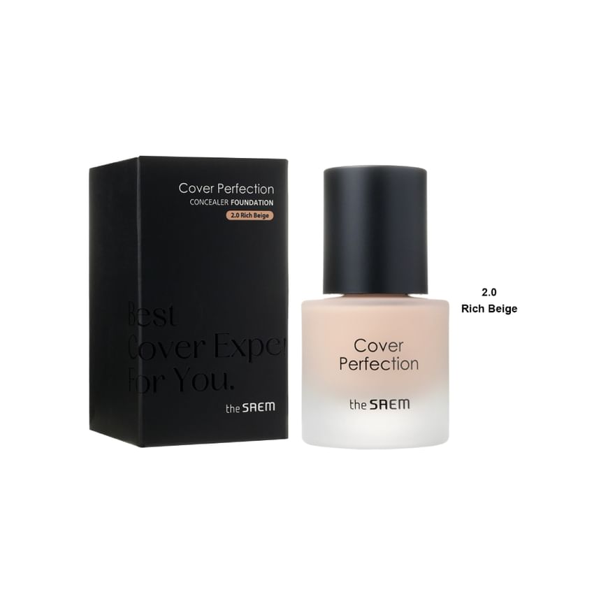 The Saem - Cover Perfection Concealer Foundation Mini - 3 kleuren
