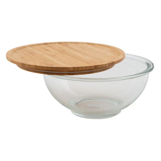 Point Virgule Glasskål, Clear, Ø24 cm