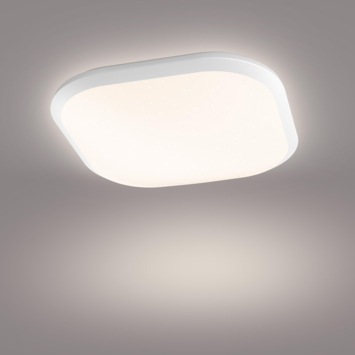 Philips plafondlamp Cavanal LED 27K SQ LED Wit 18W