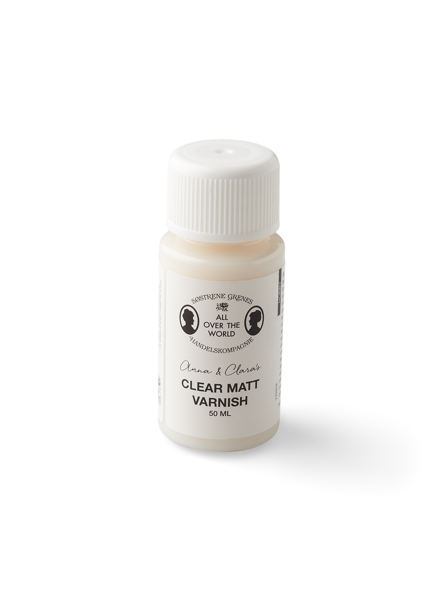 Klar lak - mat | 50 ml. | White
