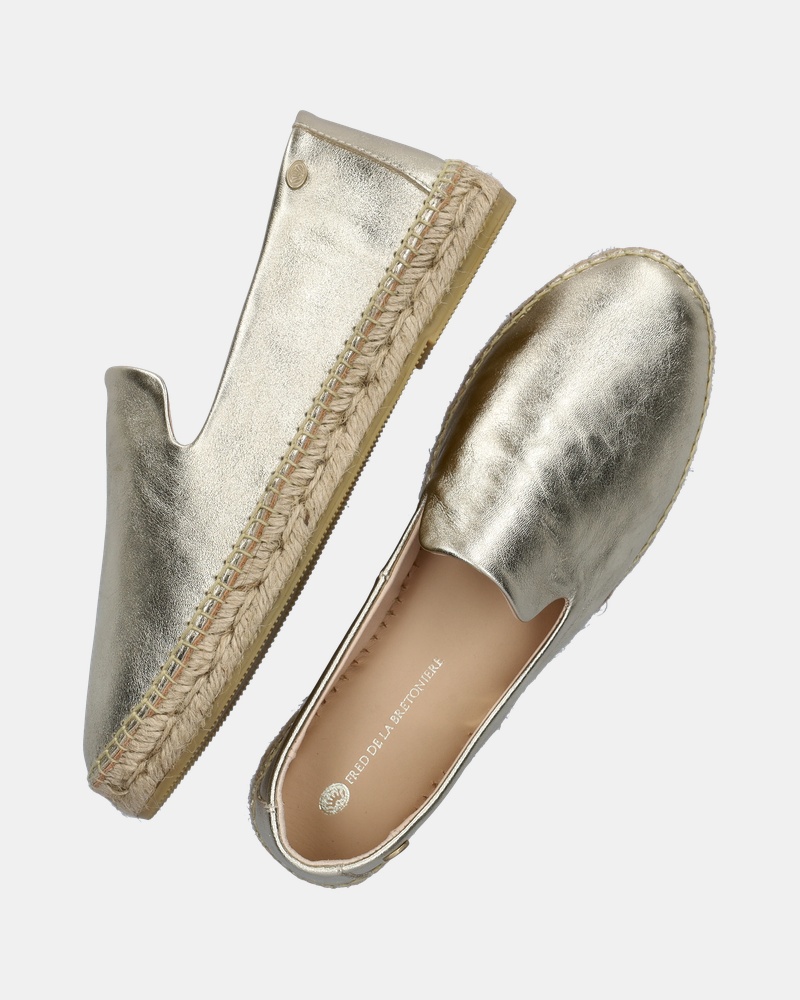 Fred de la Bretoniere Espadrilles  - goud