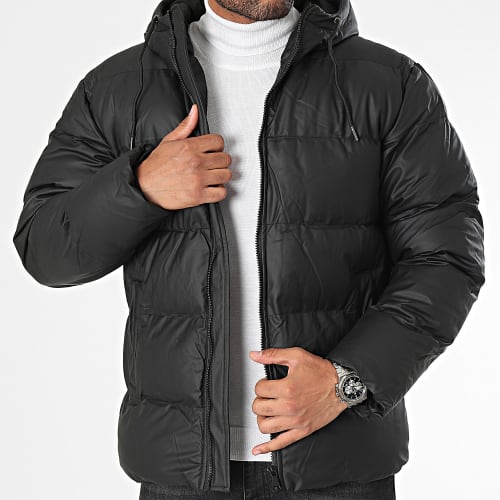 Doudoune Capuche Noir