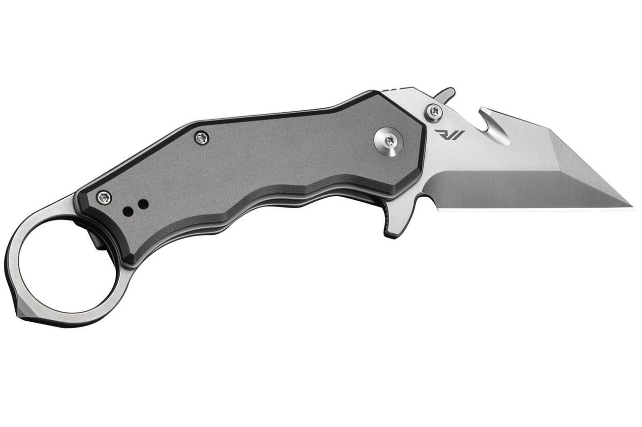 Civivi Amaroq C24018-1 Satin Nitro-V, Gray Aluminium, zakmes, Tony Sentmanat design