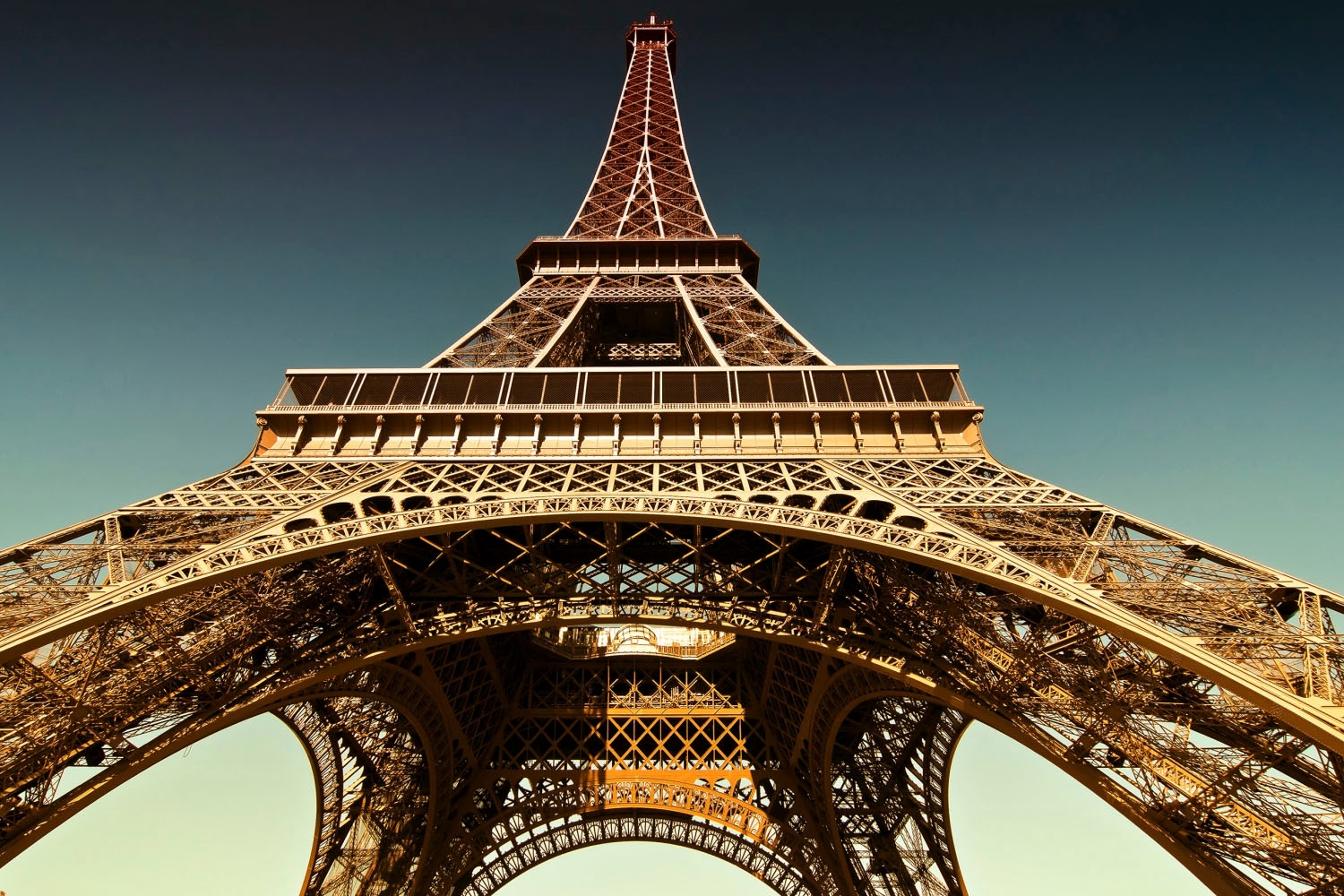 queence Acrylglasbild »Eiffelturm« Elemente der Architektur | Europa | Himmel | Paris Fine Art-Print in Galeriequalität