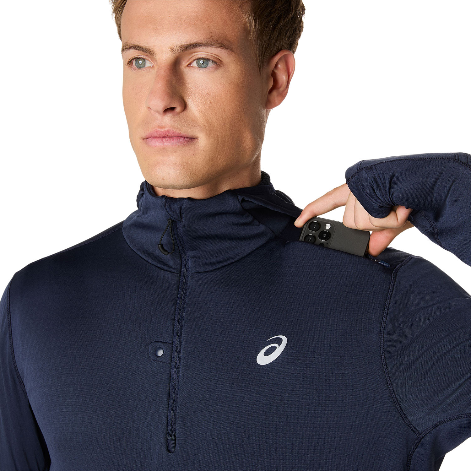 ASICS Road Winter Longsleeve Hoodie Heren