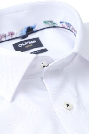 OLYMP Modern-Fit Korte Mouw Wit 126572-00 kopen