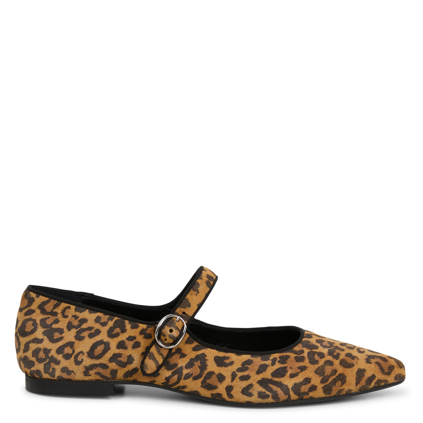 PICOTA - Ballerines à imprimé léopard en cuir | Marron