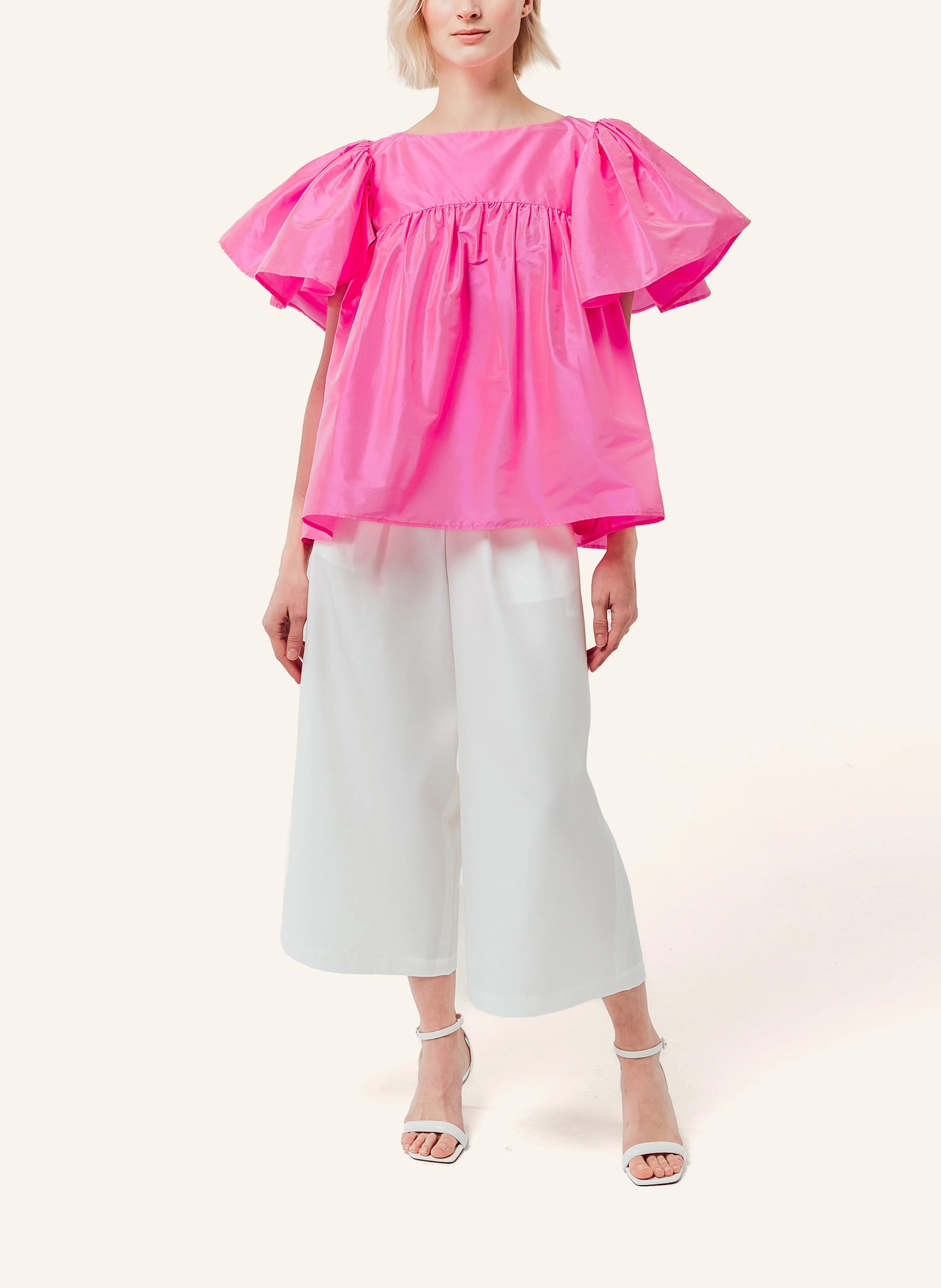 Helene Galwas Bluse aus Dupionseide FILIPARE
