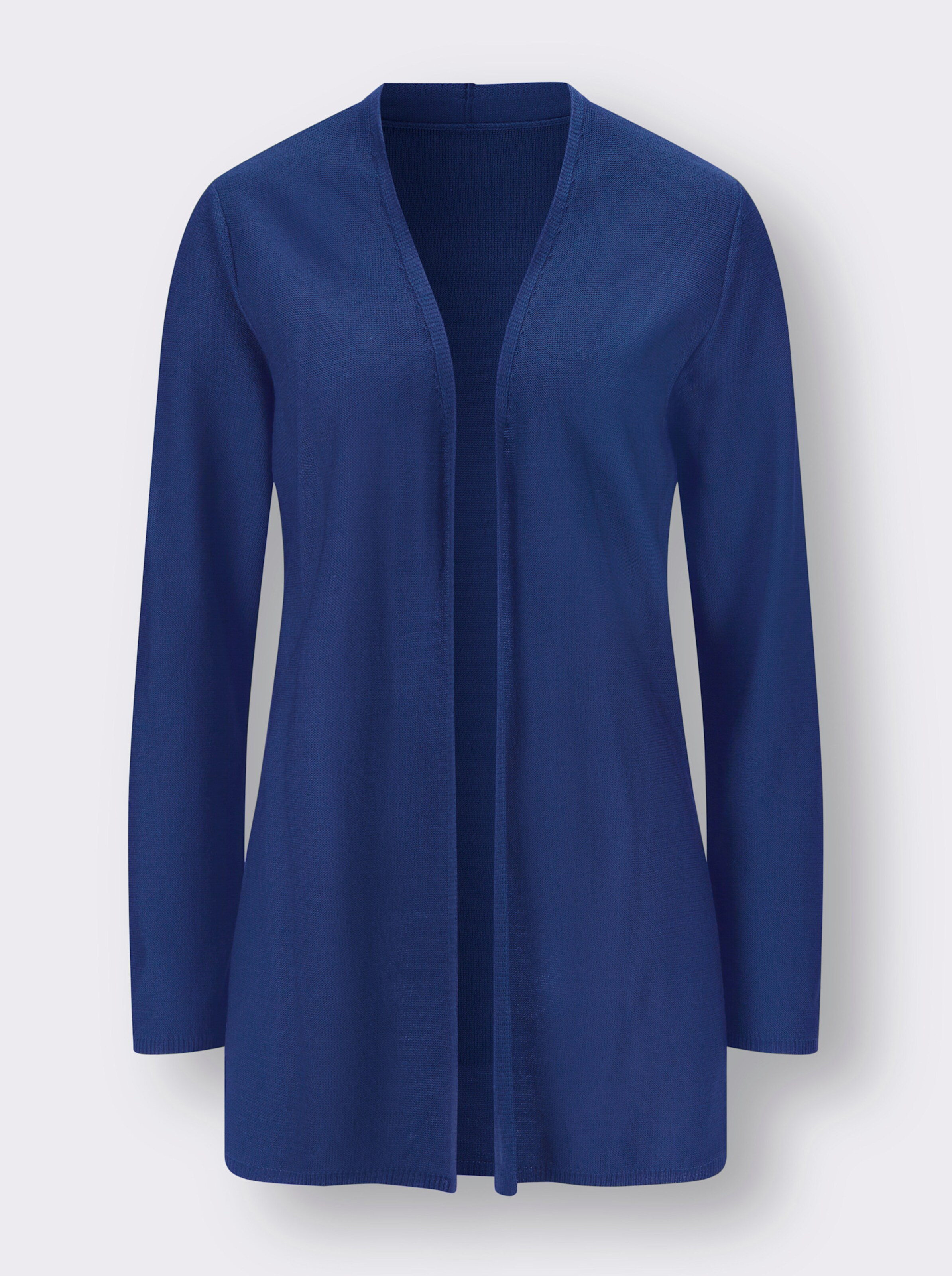 Long-Strickjacke