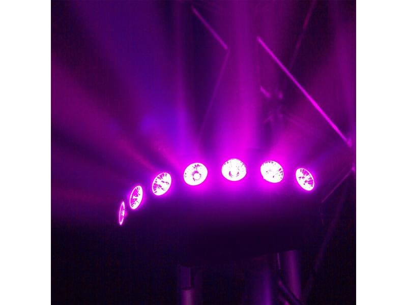 BeamZ Lichteffekt Fingers7 LED-Beleuchtungseffekt mit DMX-Kanälen