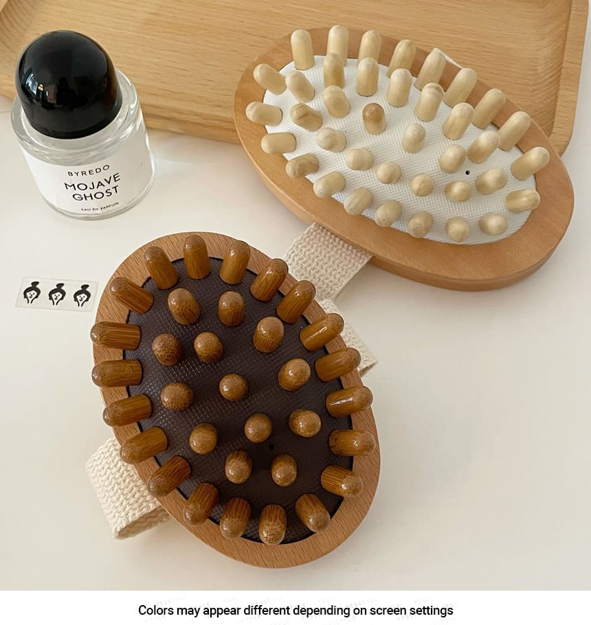 Intimo - Houten Hoofdhuid Massager