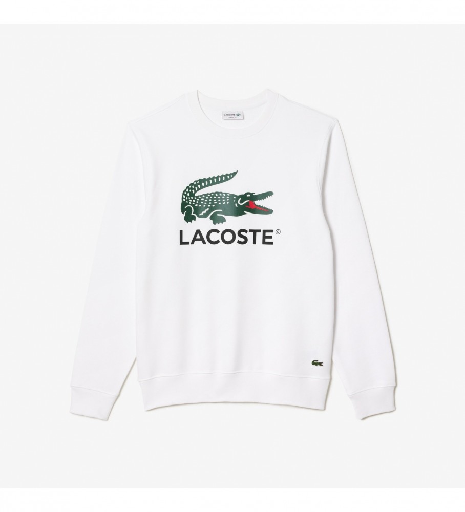 Moletom Lacoste Classic Fit, Branco