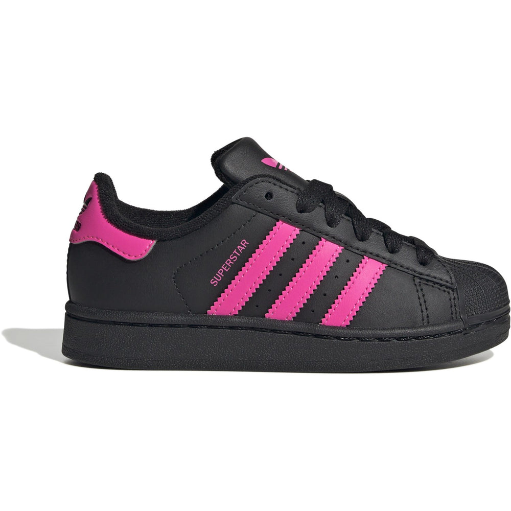 Køb adidas Originals Core Black/Lucid Pink/Core Black Superstar Ii C Sneakers