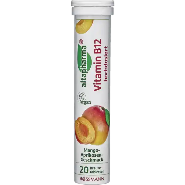 Brausetablette Vitamin B12 hochdosiert