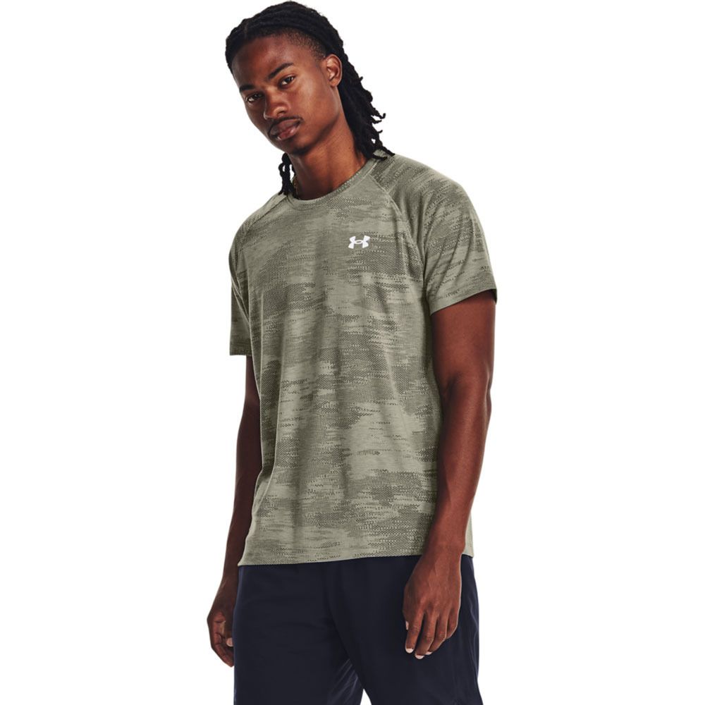 Under Armour STREAKER SPEEDCAMO - Maillot Homme vert