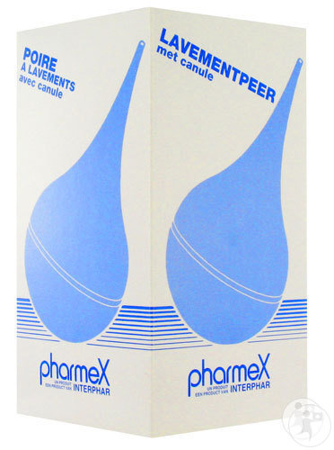 Pharmex Poire + Canule Large Pièce 1x375ml