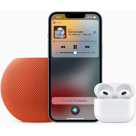 Apple Homepod Mini Orange Enceintes connectées