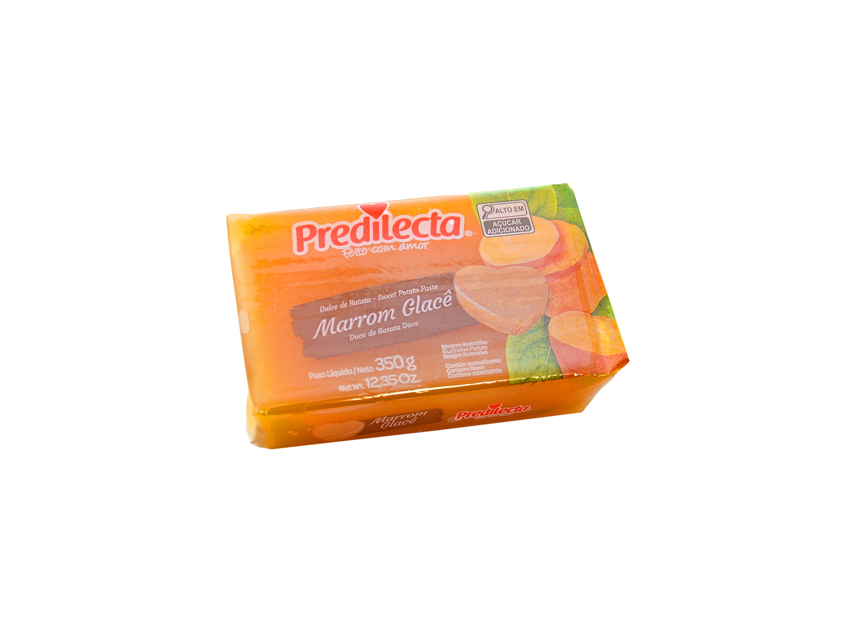 DOCE DE BATATA DOCE PREDILECTA MARROM GLACE 350 G