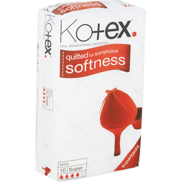Kotex® Maxi Maandverband Super 16 Stuks