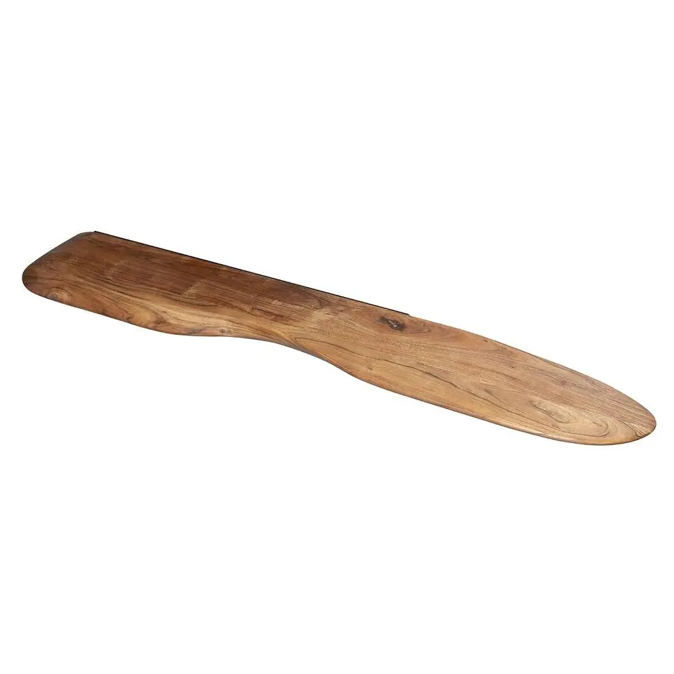 Wandplank Naturel Acaciahout - 120x20x4cm - Organic