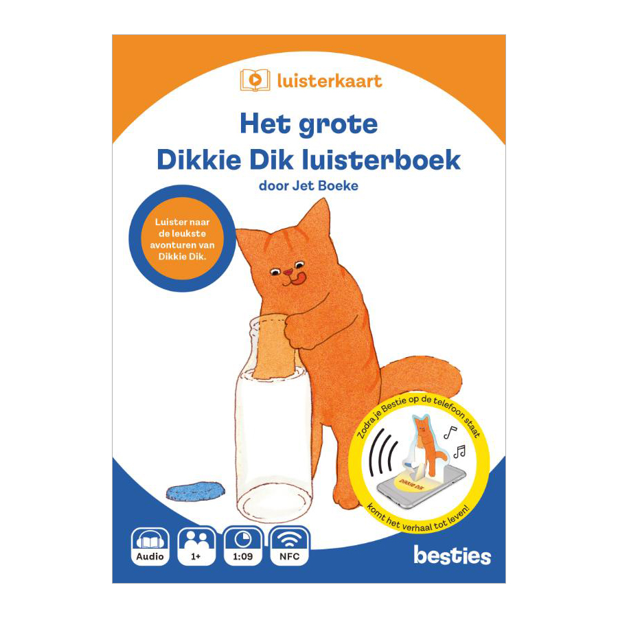 Het grote Dikkie Dik luisterboek