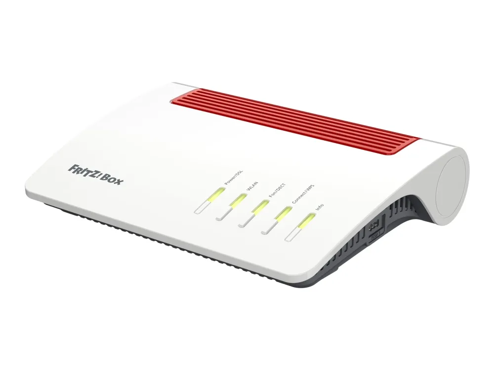 AVM FRITZ!Box 7590 AX - Wi-Fi-system - (router) - mesh - DSL-modem 1GbE - Wi-Fi 6 - Dual Band - VoIP telefon adapter (DECT)