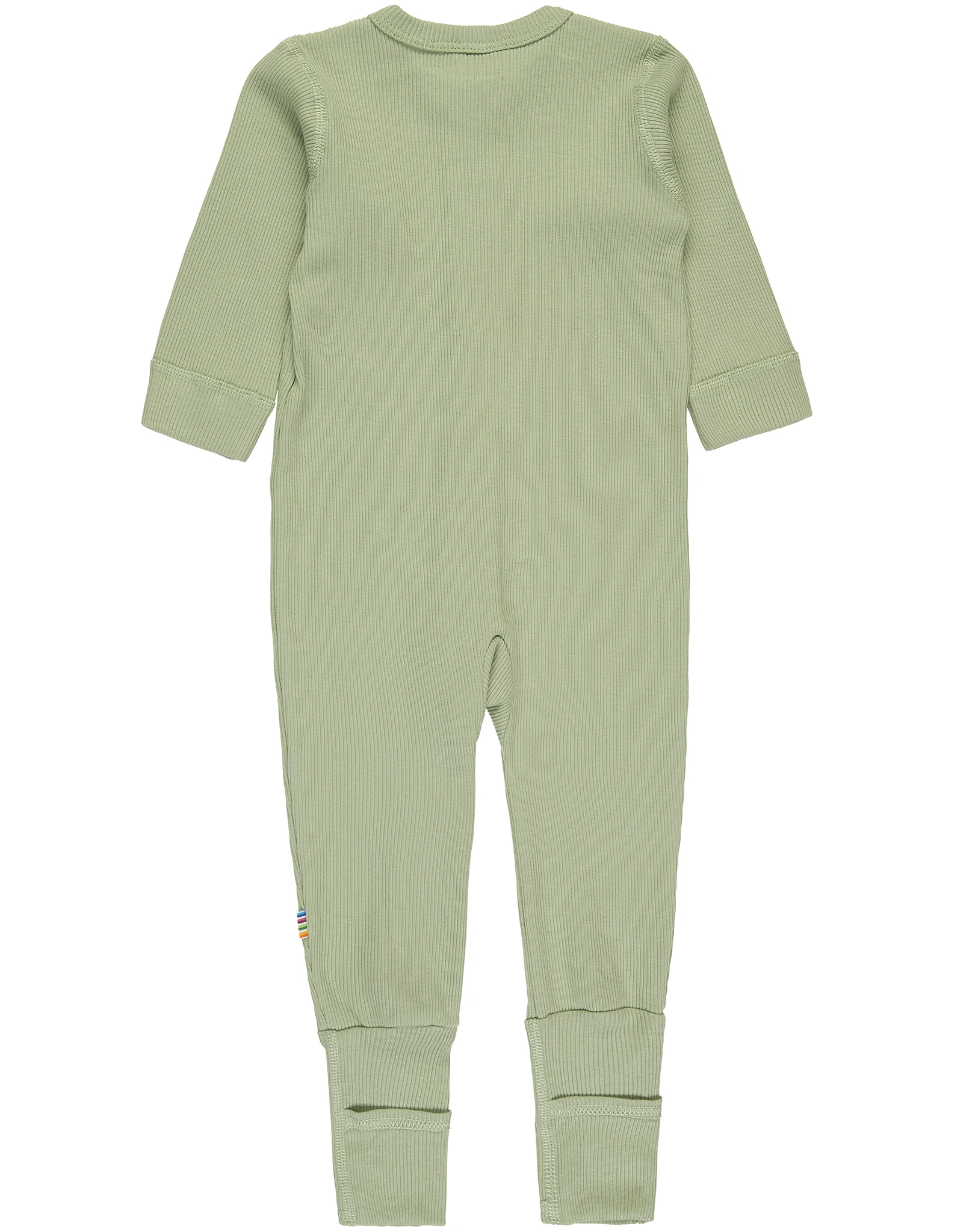 Strampler 4022 RIB ohne Fuß in pale green