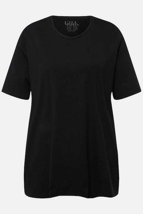 T-Shirt, A-Linie, Rundhalsausschnitt, Halbarm