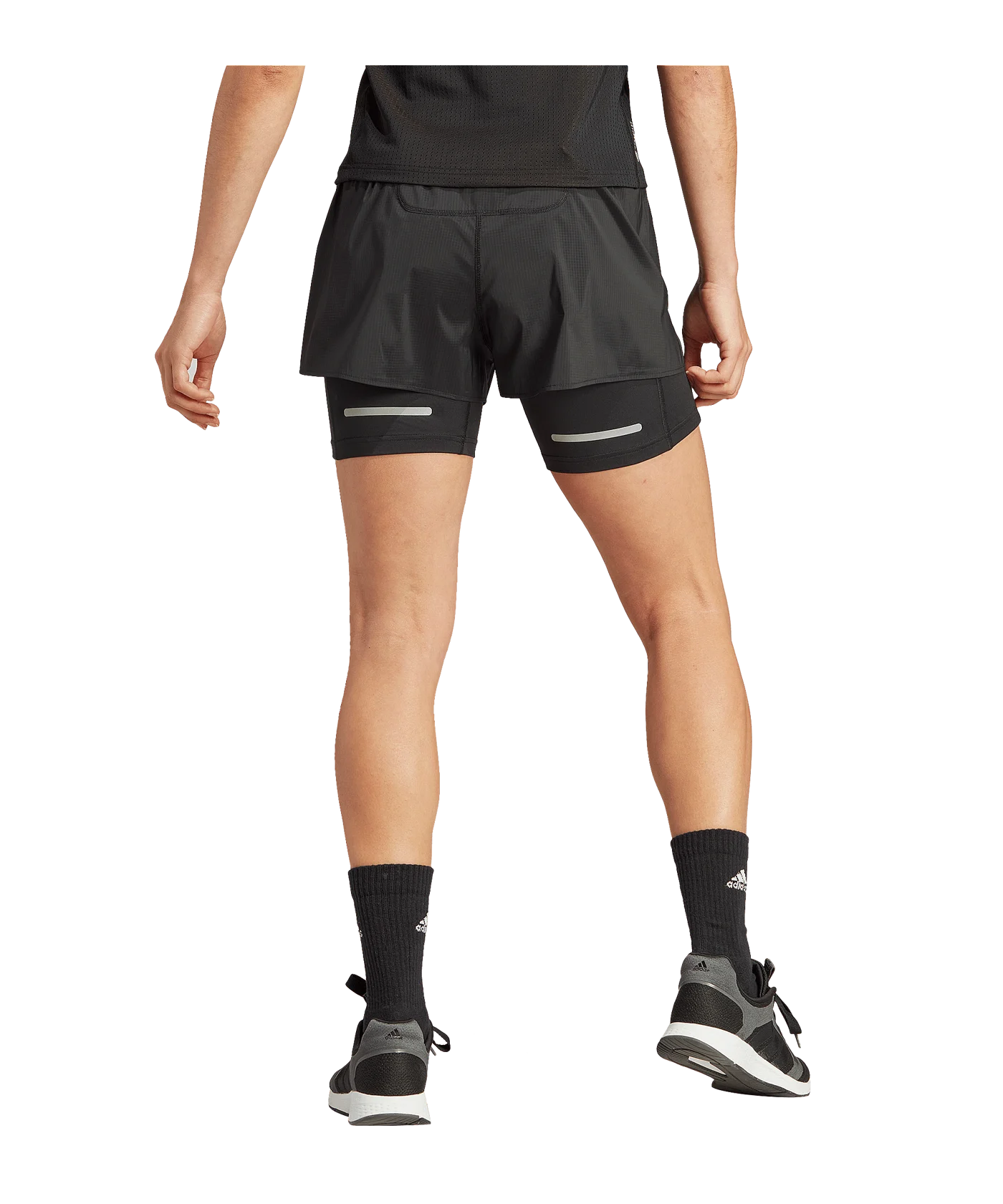 adidas Ultimate Two-in-One Shorts Black