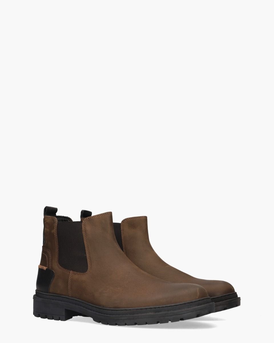 Daniel Kenneth Utto Bruin Heren Chelseaboots