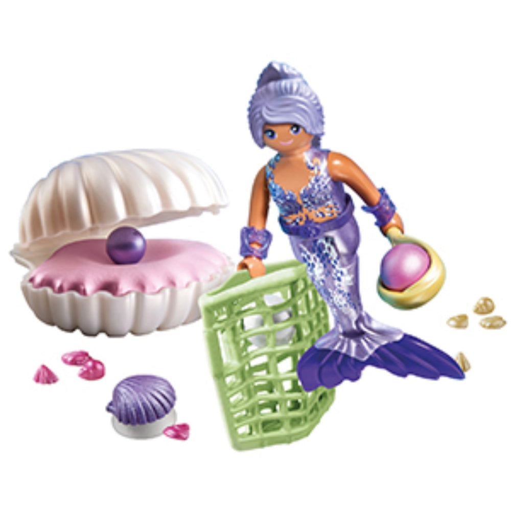 Køb Playmobil® Mermaid With Pearl Seashell