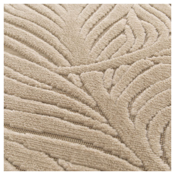Tapis intérieur et extérieur en relief - lauria - beige - 200 x 290 cm
