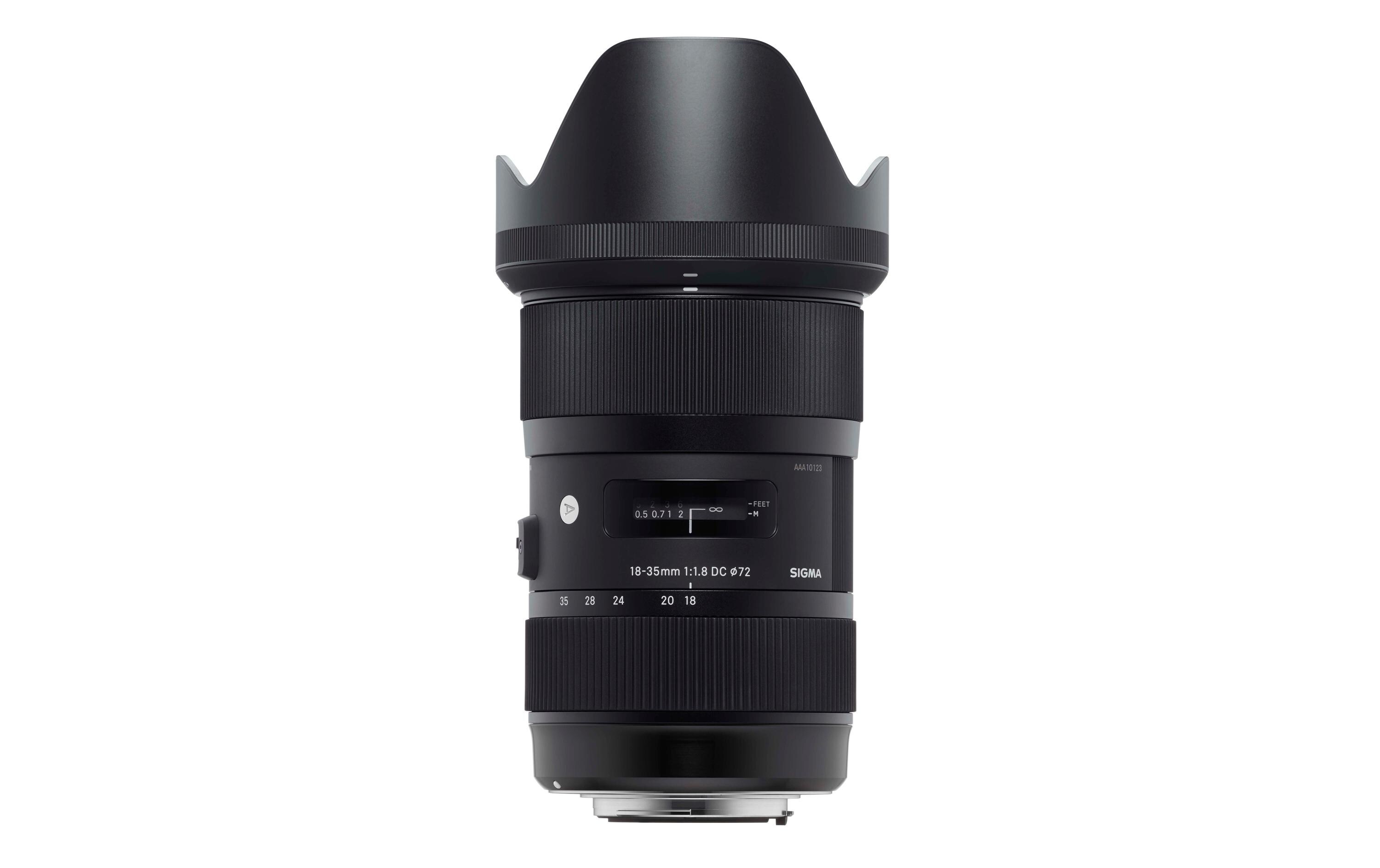 Zoomobjektiv 18-35mm F/1.8 DC HSM Canon EF-S<br>18 bis 35 mm, f/1.8, DC HSM