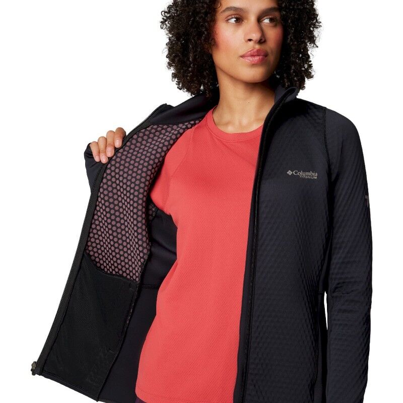 Triple Canyon Grid Fleece Full Zip - Polaire femme