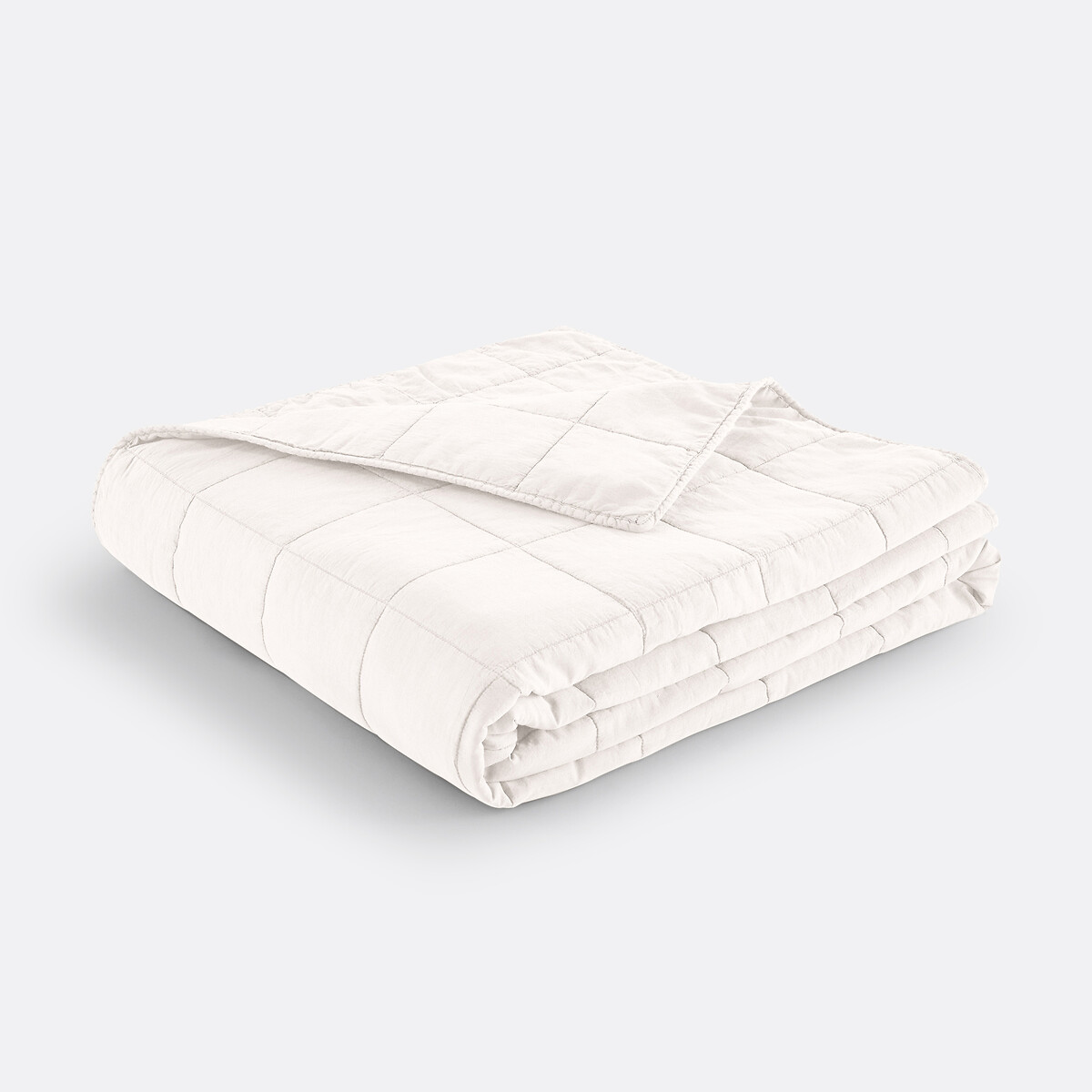 LA REDOUTE INTERIEURS<br>Colcha acolchoada em algodão lavado, Sparrow
