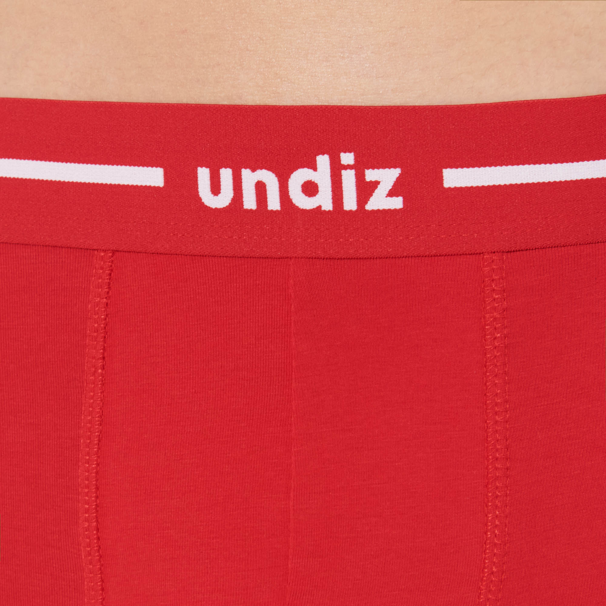 Boxer à message en coton