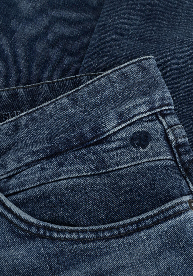 CAST IRON blauwe cast iron slim fit jeans riser slim all time blue