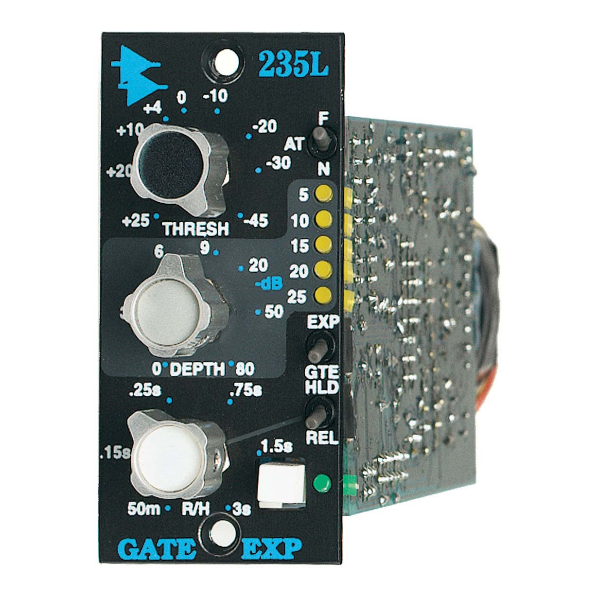 API Audio 235L Discrete Noise Gate met 2510 en 2520 op-amp