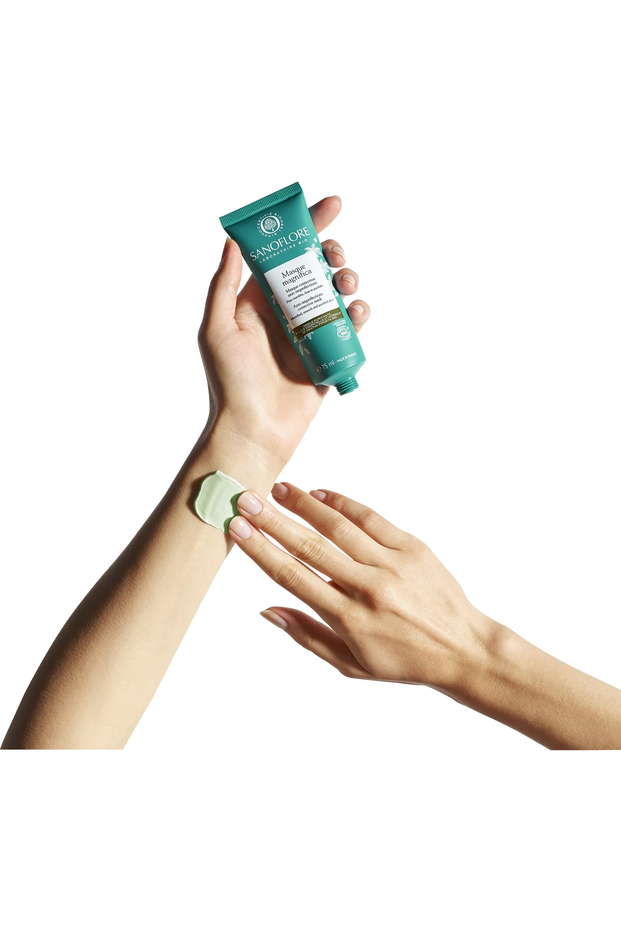 Sanoflore Masque purifiant à l’argile Aqua Magnifica-75 ml