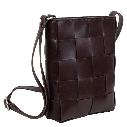 Adax Zelda Skuldertaske, Dark Brown