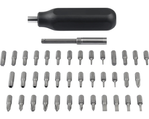 40-in-1 bitset in aluminium doos