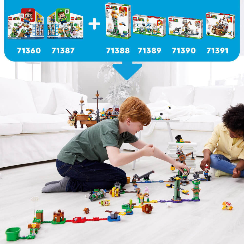 LEGO® Super Mario 71390 Reznors Absturz – Erweiterungsset