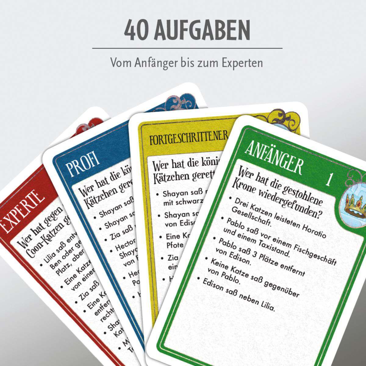 Thinkfun Spiel Mitternachtskatzen Das Logik-Spiel