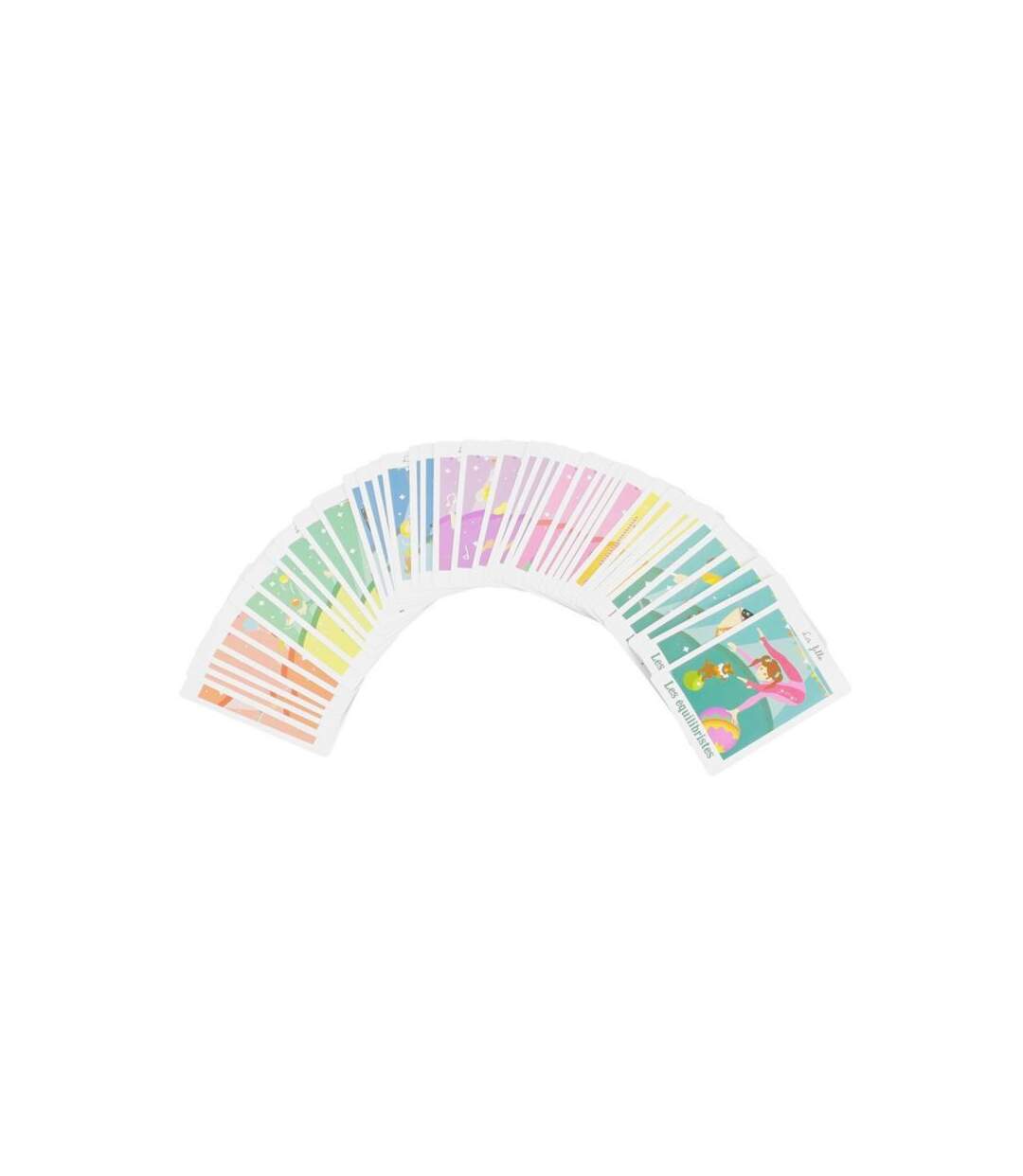 Paris Prix - Jeu De 7 Familles cirque 8cm Multicolore
