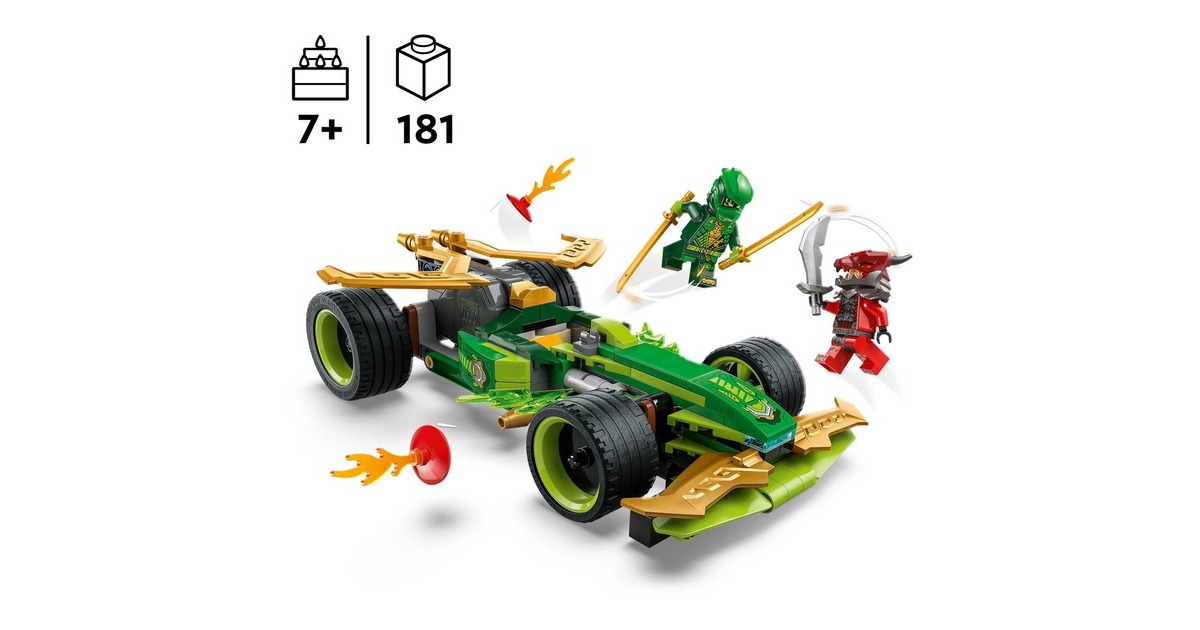 LEGONinjago - Lloyds pull-back racewagen Constructiespeelgoed  (71828)