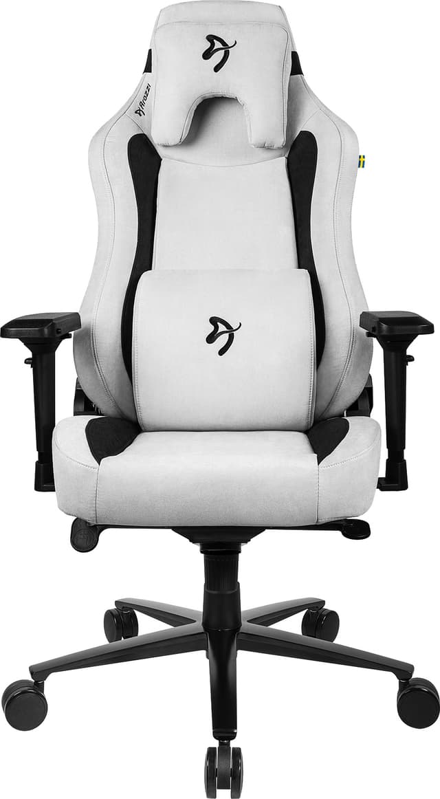 Arozzi Vernazza Supersoft gaming stol (light grey)