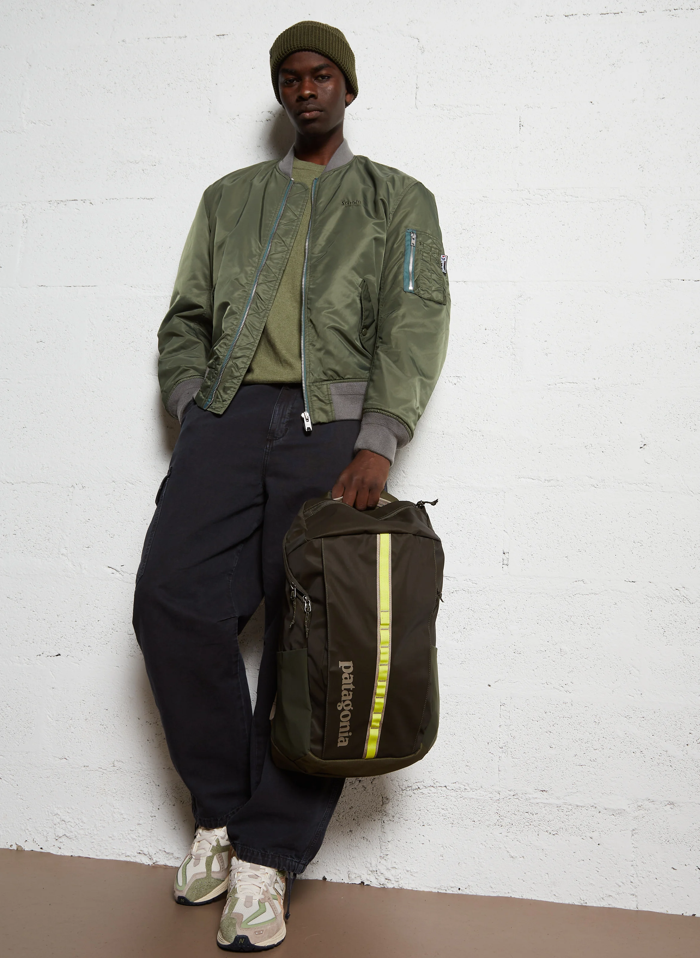 Sac à dos en fibres recyclées | Vert
