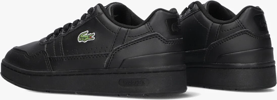 LACOSTE zwarte lacoste lage sneakers t-clip k